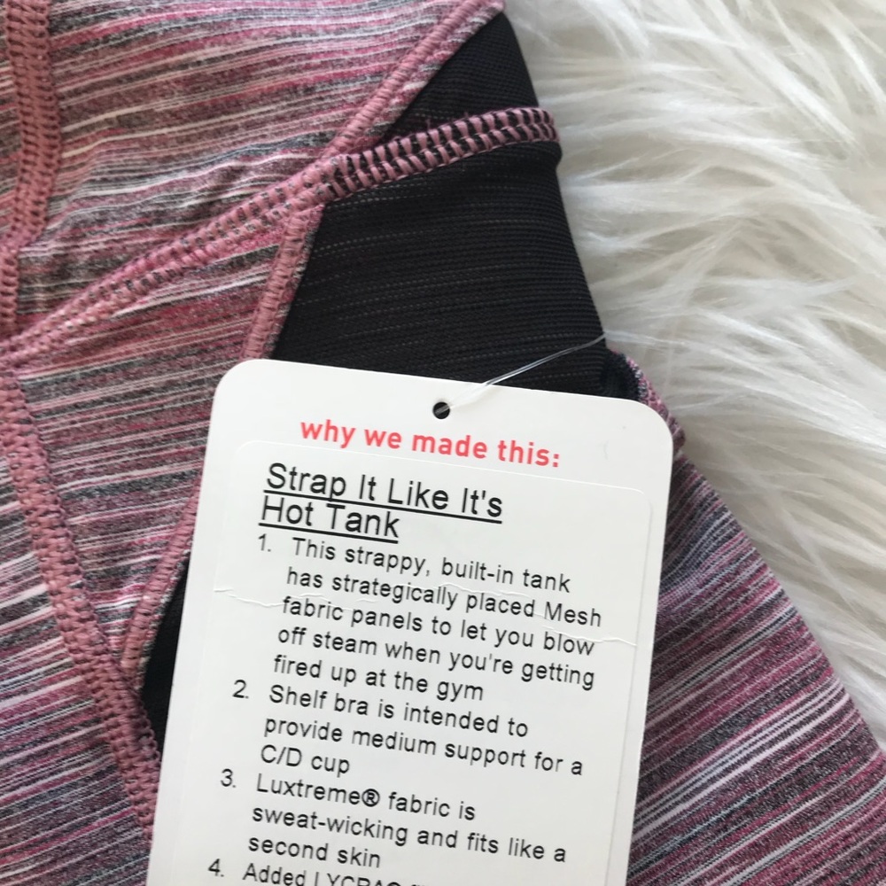 • Lululemon • Strap It Like It’s Hot Tank Space 2 - Picture 3 of 3
